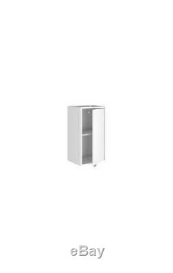 Floating Cabinet in White Finish Set of 2 ID 3820318