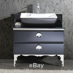 Fresca FCB7712-V Moselle 35-1/5 Free Standing Vanity Set with Steel Cabinet