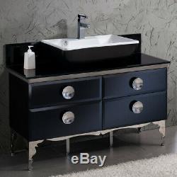 Fresca FCB7714-V Moselle 47-1/4 Free Standing Vanity Set with Steel Cabinet