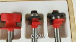 Freud 94-100 5-Piece Cabinet Door Raised Panel Router Bit Set, Made In Italy