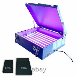 Full Set 4-1 Color Screen Printing Kit Manual Operate Set Easy to Use #1-006934