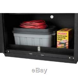 Garage Cabinet Set 5-Piece Heavy-Duty Welded Steel Storage System (Matte Black)