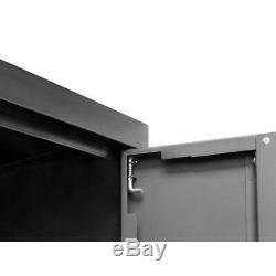 Garage Storage Cabinet Set 108 in. X 77.25 in. X 18 in. Steel Red (7-Piece)