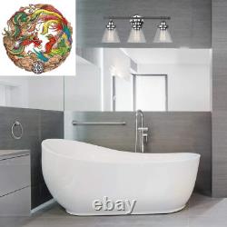 Globe Electric 51234 5-Piece All-in-One Bathroom All-In-One, Chrome