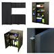 Husky Steel Garage Cabinet Set Black Tool Storage Organizer Shelves Locking 5pcs