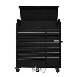 Heavy-Duty 56 in. W 18-Drawer Combination Tool Chest and Cabinet Set, Matte