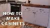 How To Make Diy Kitchen Cabinets