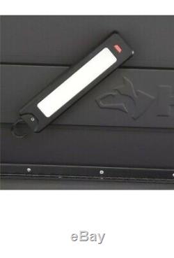 Husky 56 in. Tool Chest Rolling Cabinet 23-Drawer Set 18 Ga. Steel Black Matte