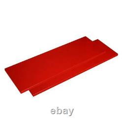 Husky Freestanding Garage Cabinet Shelf Set Steel in Red (2-Pack)