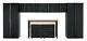 Husky Heavy Duty Welded 184x81x24 In Steel Garage Cabinet Set In Black (9-piece)
