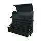 Husky Rolling Tool Storage Cabinet Set 23-drawer Chest Wheels Steel Black Matte