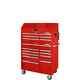 Husky Tool Chest Combo 41x24.516-drawer Cabinet Set With Standard Duty Gloss Red