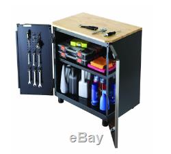 Husky Ultimate Steel Garage Cabinet Set, 8 Piece Garage Tool Storage Organizer