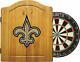 Imperial Nfl Merchandise Dart Cabinet Set With Steel New Orleans Saints Style