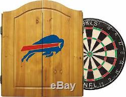 Imperial Officially Licensed NFL Merchandise Dart Cabinet Set w Steel Tip