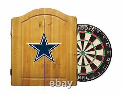 Imperial Officially Licensed NFL Merchandise Dart Cabinet Set with Steel Tip