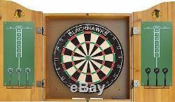 Imperial Officially Licensed NHL Merchandise Dart Cabinet Set with Steel Tip