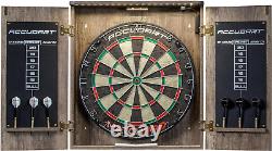 Match Pro Dartboard Cabinet Set Official Size Self Healing Sisal Modern St