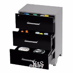 Metal Garage Cabinets Set Mechanic Tool Storage Shelves Tall Locker Boxes System