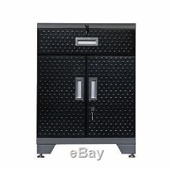 Metal Garage Storage Cabinet Set System Mechanic Tool Chest Workshop Storage Job