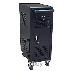 Mobile Charging Cabinet Cart 16Compartment Removable For Laptop Tablet With Lock