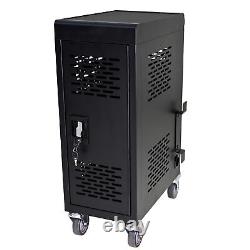 Mobile Charging Cabinet Cart 16Compartment Removable For Laptop Tablet With Lock