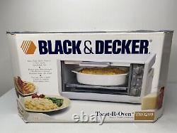 NEW Black & Decker Toast-R-Oven Under Cabinet SpaceMaker Toaster TRO-200 NIB