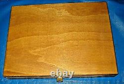 NEW GARRETT WADE 6 Piece Cabinet Makers chisel set in nice wooden case 1/4 1