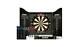 New Winmau Blade 5 Championship Darts Set Luxury Black Ash Veneer-effect Cabinet