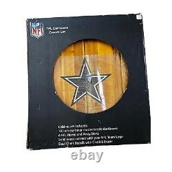 NFL Football Dartboard Cabinet Set Dallas Cowboys Brand New