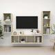 Nnevl 4 Piece Tv Cabinet Set Sonoma Oak Chipboard