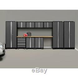 NewAge Bold 3.0 12-Piece Tool Garage Cabinets Chest Workbench Set Gray or Red