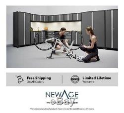 NewAge Bold 3.0 Series 11-piece XP Garage Cabinet Set in Gray, SHIP FROM STORE