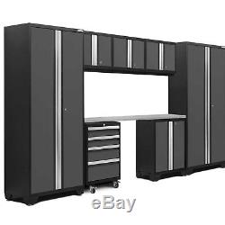 NewAge Products Bold 3.0 8 Piece Storage Cabinet Set
