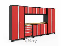 NewAge Products Bold 3.0 Series 9 Piece Storage Cabinet Set