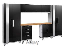 NewAge Products Performance 2.0 8 Piece Storage Cabinet Set