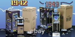 New Wave Toys Replicade 1942 & 1943 2-Arcade Cabinet Set 1/6th. Scale Brand New