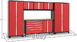 Newage Products Bold Series Red 6 Piece Set, Garage Cabinets, 56261