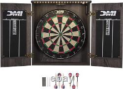 Paris Bristle Dartboard Cabinet Sets Includes LED Lighting or Electronic Scori