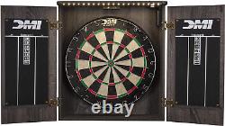 Paris Bristle Dartboard Cabinet Sets Includes LED Lighting or Electronic Scori