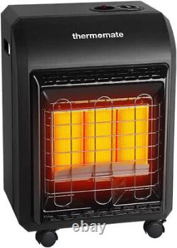 Propane Heater, 18,000 BTU Portable LP Gas Heater with 3 Power Settings, 450 Sq. F