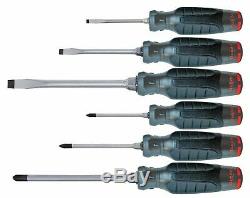 Proto Keystone Slotted/Phillips Screwdriver Set, Multicomponent, Number of