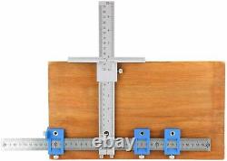 Punch Locator Drill Guide Sleeve Cabinet Hardware Jig Dowelling Woodworking Sets