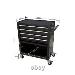 Rolling Tool Chest with Wheels, 4-Drawer Tool Storage Cabinet with Tool Sets