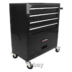 Rolling Tool Chest with Wheels, 4-Drawer Tool Storage Cabinet with Tool Sets