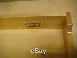 Set Of 2 Kraftmaid 2124 Delux Roll Out Tray WILL FIT MOST BRAND CABINETS