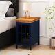 Set Of 2 Nightstand With Storage Cabinet, Side Coffee Table, Bedside Table