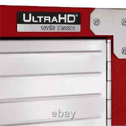 Seville Classics UltraHD 2-Piece Rolling Steel Garage Storage Cabinet With Stack