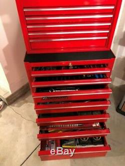 Snap-On 26 Tool Box set Top Chest KRA2055 and Roller Cabinet KRA2007 NICE
