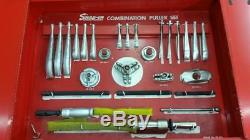 Snap-On HD Puller Set, on VE113A Tool Board and Red Steel Cabinet as shown